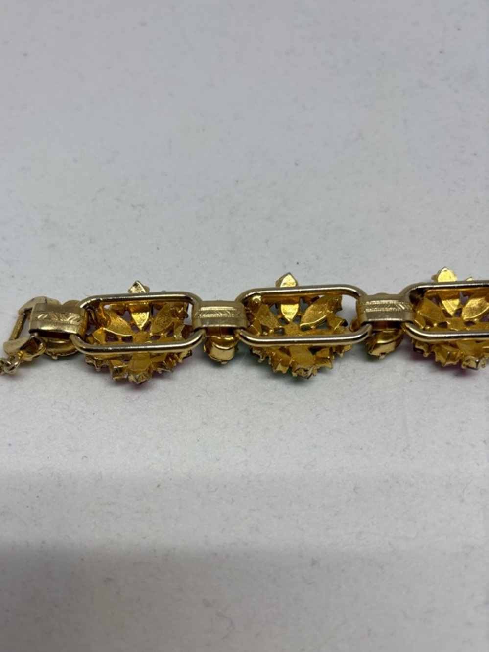 Gorgeous vintage D&E Juliana bracelet - Picture 6 of 16